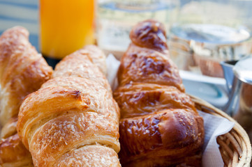 fresh croissant