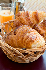 fresh croissant