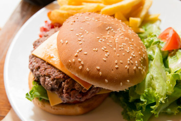 cheese burger