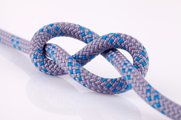 blue rope knot