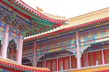 Fotobehang The Chinese temple art © zolomos