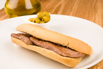 Beef sub