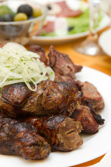 Grilled meat
