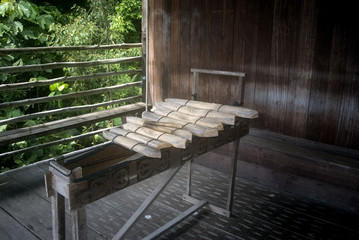 Orang-ulu insrument, Damai, Sarawak, Borneo, Malaysia