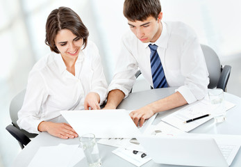 Obraz premium Business people