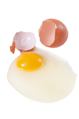Broken egg.