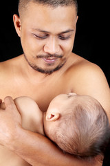 Naklejka premium FATHER'S LOVE
