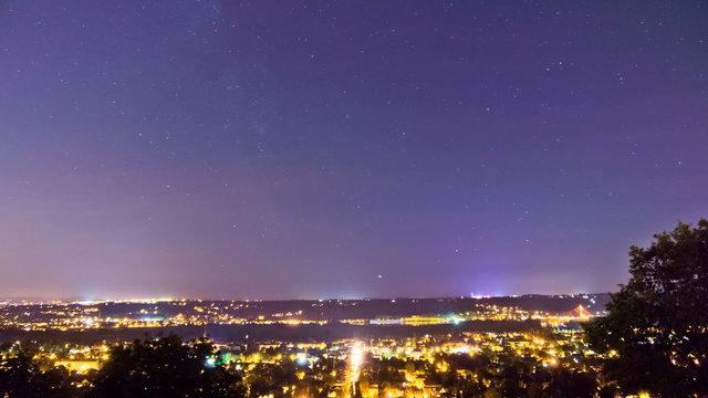 MilkyWay above Dresden Timelapse