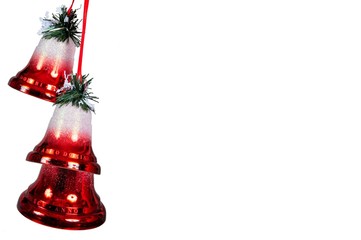 Three Christmas bells page edging © Arena Photo UK