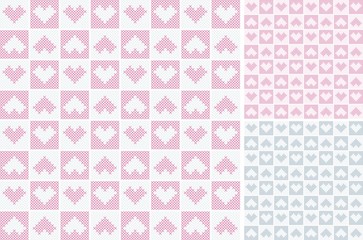vector valentine background with heart