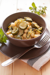Gnocchi con zucchini