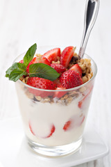 yogurt with muesli
