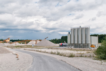 Fototapeta premium Kieswerk