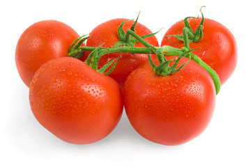 Close-up photo of tomatoes