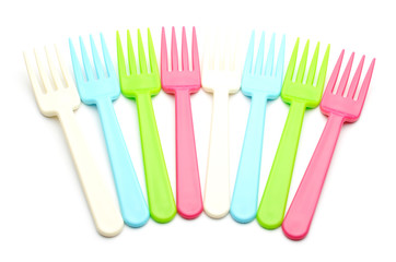 フォーク　カラフル