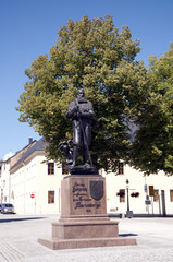 Fototapeta premium Marienberg Herzog Heinrich Denkmal