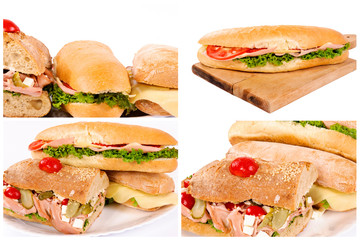 Sandwichs collage