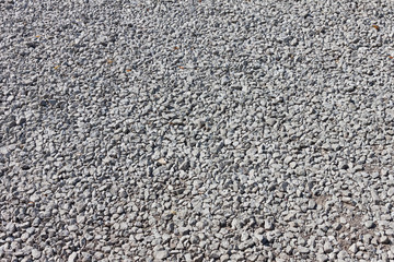 Road stone gravel texture background