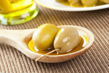 Fresh Organic Green Olives