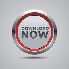 Steel download now button red