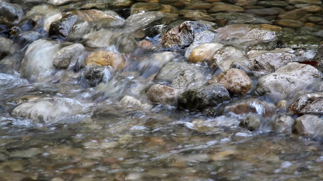 clear fresh water stream