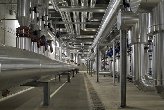 impianto industriale trattamento aria