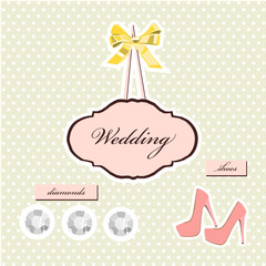 Cute scrapbook elements