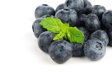 Ripe blueberry