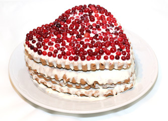 sweet love with red berries