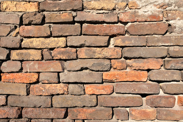 Old bricks background