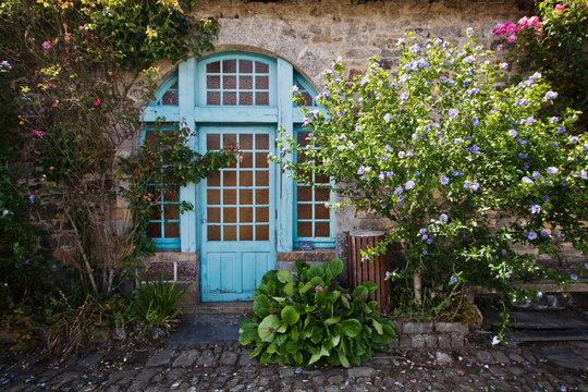 malerisches Cottage in der Bretagne
