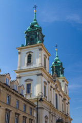 Fototapeta premium Holy Cross Church (Kosciol Swietego Krzyza), Warsaw, Poland