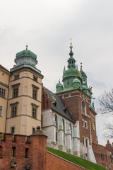 Fototapeta na wymiar Royal castle in Wawel, Krakow