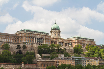 Obraz premium historic Royal Palace in Budapest