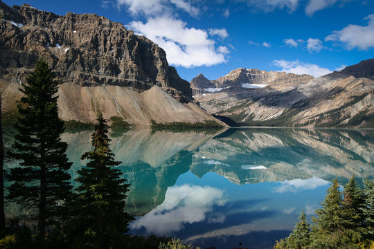 Bow Lake im Banff Nationalpark - Kanada