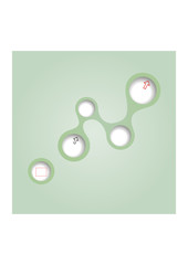 Abstract web design. Vector illustration