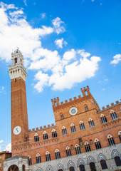 Fototapeta premium Siena - Palazzo Comunale, Italy