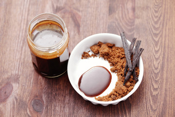sauce caramel