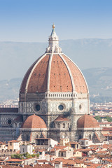 Fototapeta na wymiar Florencja Duomo view