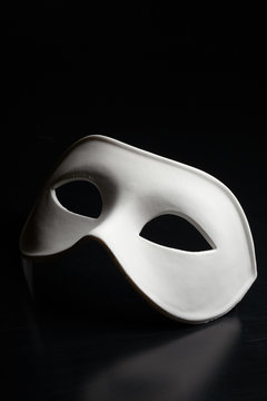 white mask
