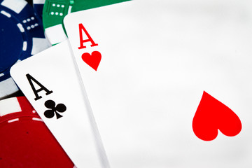 A pair of aces