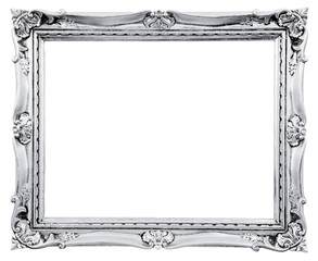 白背景にアンティーク調の額縁