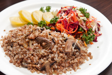 buckwheat with vegetables