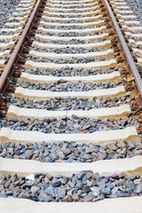 Ausschnitt Bahnschienen