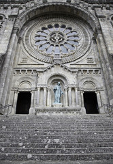 Facade of old church