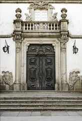 Obraz premium Old facade with door