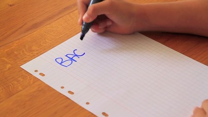 Back to school written by a kid