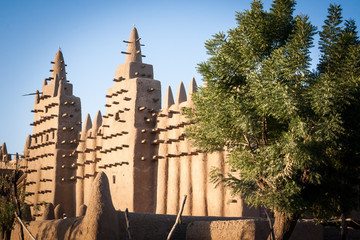 Obraz premium The Great Mosque of Djenné, Mali, Africa.