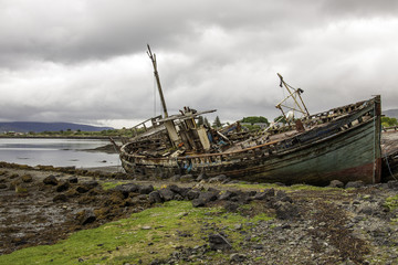 Old Boat at Salen