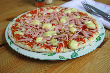 Pizza zu Hause